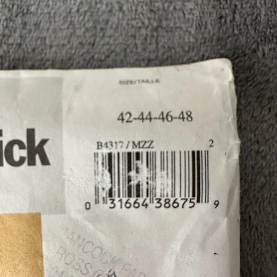 Butterick Sewing Pattern 4317 Sz 42-48 Revolution Amadeus Man Theater Costume - Image 2 of 4