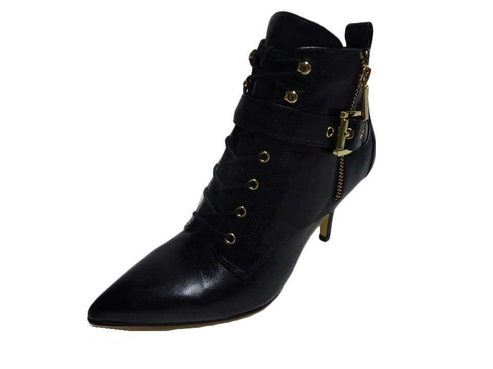 michael kors black booties