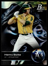 2023 Bowman Platinum #TOP-30 Henry Bolte Rookie Oakland Athletics