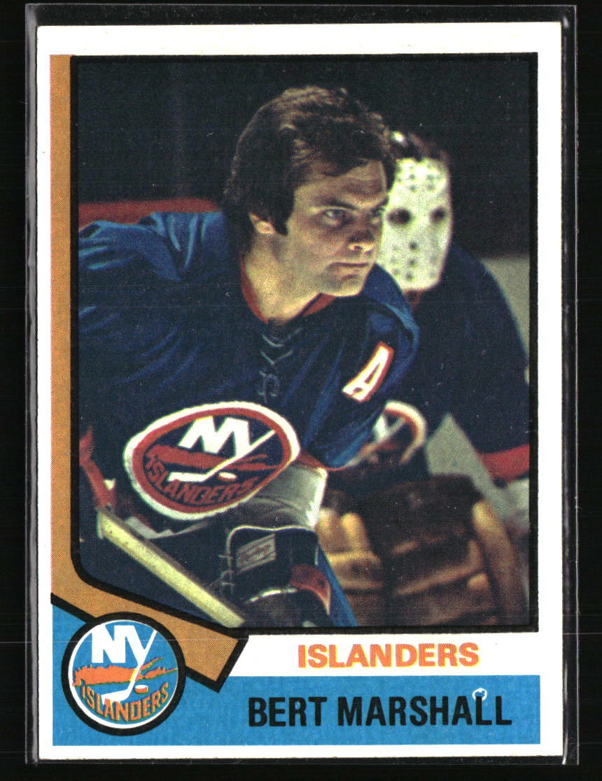 Bert Marshall 1974 Topps #177  Hockey Card