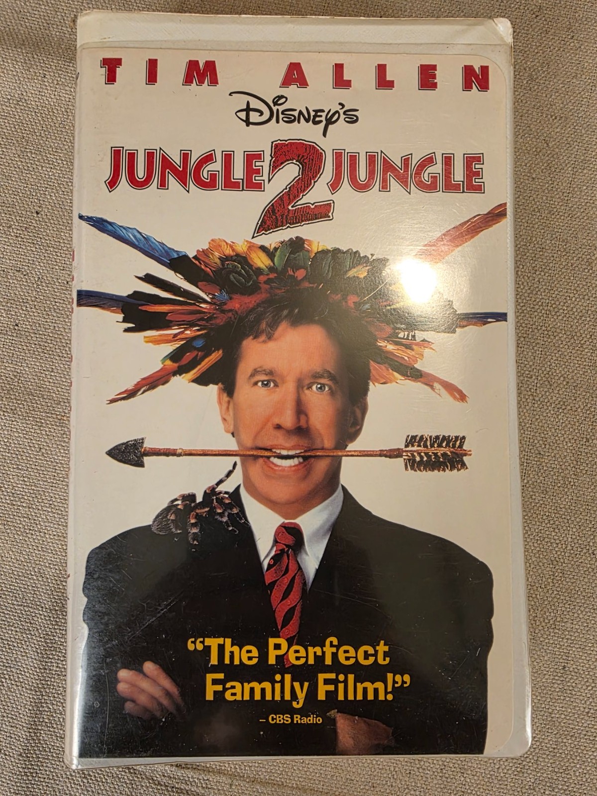 Disney's Jungle 2 Jungle VHS 1997 Tim Allen Clamshell Case
