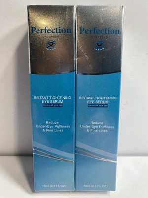 2 Perfection Eye Cream Instant Tightening Serum Periocular Skin Care 15 ml .5 oz