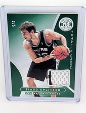 2012-13 Panini Totally Certified Green Materials Prime #129 Tiago Splitter /5