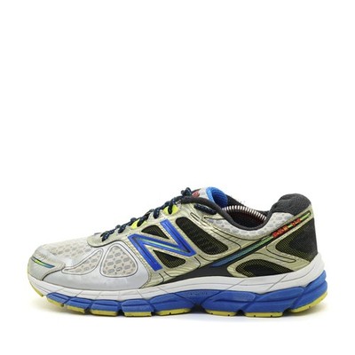 New Balance Herren 860v4 Sportschuhe EU 45.5 Silber/Blau/Gelb M880SB4 860