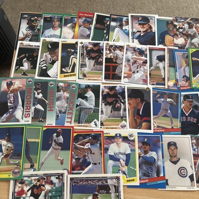 Restposten 90er 90er Baseball Karten Fleer Score Donruss Topps Cubs Astros Twin