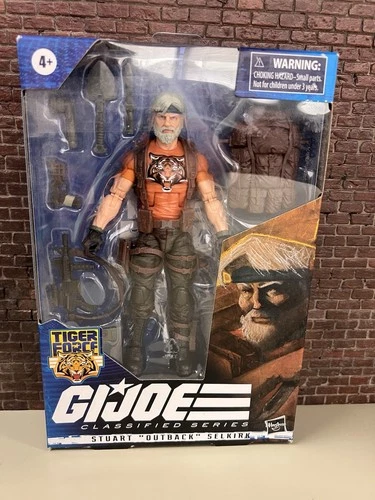 G.I. Joe Classified Stuart "Outback" Selkirk 6" Figure #39 NEW NIB Tiger Force