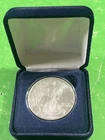 U.S. Mint American Eagle 2007 1 oz .999 Silver Coin (with case) Walking Liberty