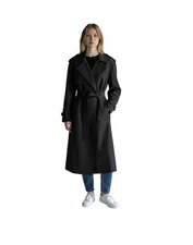 Women’s London Fog Black Trench Coat