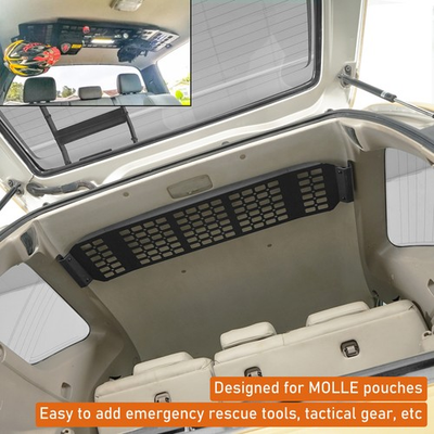 #ad #ad Steel Ceiling Molle Panel for Toyota 4Runner Gear Organizer w Magnetic Surface $78.99