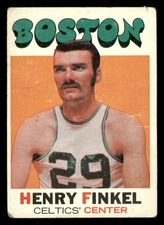 1971-72 Topps #18 Henry Finkel Poor Condion
