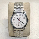 Vintage 1981 30mm Men's Timex Sprite Watch - Silver Tone - 21322 10081