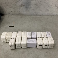 Lot of  17 Miscellaneous Brands Apple Amazon USB Power Adapter Untested