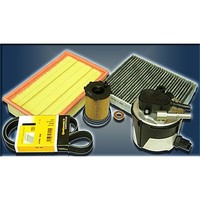 Inspektionskit Filter Satz Paket XXL Ford C MAX Focus C MAX 1,6 Tdci 90-109PS