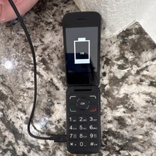 Alcatel Flip Phone Black 2.0MP Camera Micro U...