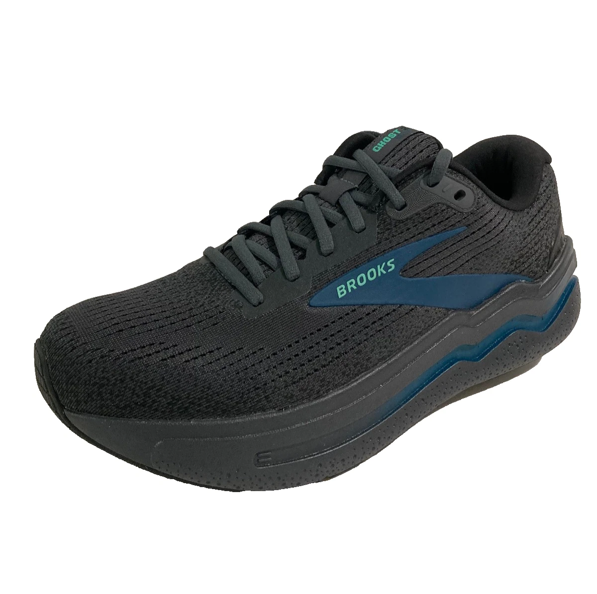 Sz 11 BROOKS GHOST MAX 2 MENS Sneakers 110431-1D-020 Black/Black/Ebony Ghost Max 2 | Brooks ReStart main image 2
