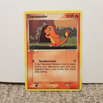 Pokémon Karte Charmander 48/108 Common Power Keepers MP
