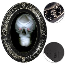 infactory Sprechender Halloween-Spiegel mit S...