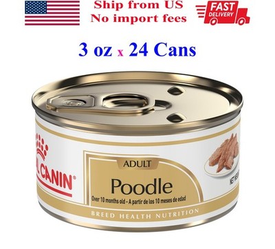 Royal Canin Breed Health Nutrition Poodle Adult Loaf Wet Dog Food, 24 cans, 3 oz