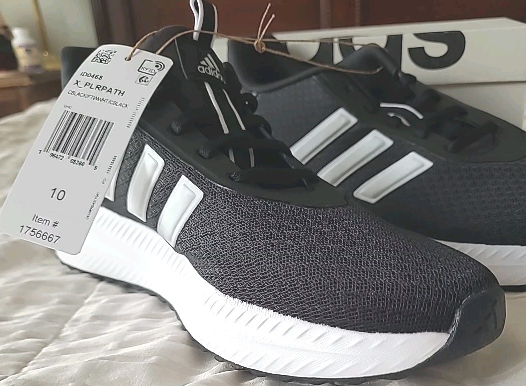 Adidas X_PLRPATH Men\'s Daily Running Sneakers Black/White ID0468 Men\'s Size 10 Adidas X_PLRPATH Men main image 4