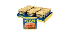 SPAM Classic, SPAM Canned Meat, 12 oz Can pack of 12