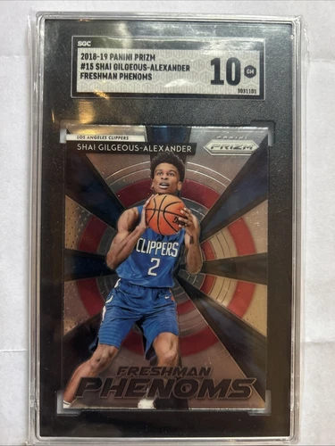 2018-19 Panini Prizm - Freshman Phenoms Shai Gilgeous-Alexander #15 (RC) CGC 10
