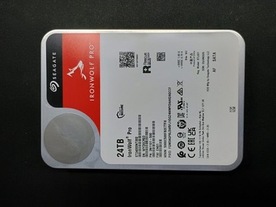 Seagate IronWolf Pro 24 TB 3.5'' SATA 6Gb/s 7200rpm 512MB Hard drive ST24000NT002