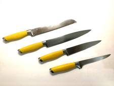 VINTAGE FEISTA KNIVES FOR KNIFE BLOCK YELLOW ...