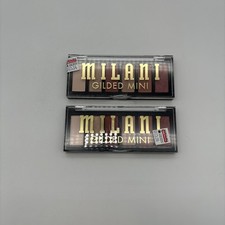 2 Pack: Milani Gilded Mini Eyeshadow Palette 120 It s All Rose