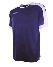 Kappa Tanis Ss Unisex Shirt Blau Marine Größe XL 303MBHO 193