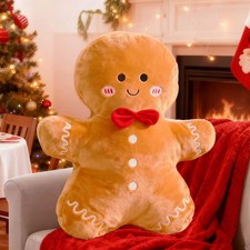 Christmas Gingerbread Pillow 14.5 inches x 17.5 inches,