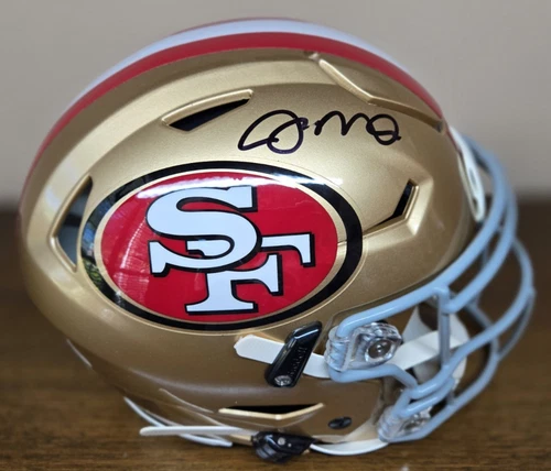 Joe Montana Signed San Francisco 49ers SpeedFlex Full Size Helmet Authentic JSA