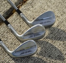 Titleist Vokey SM10 Tour Chrome Wedge Set 52.12F 56.10S 60.04T RH READ DETAILS