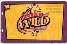 Wildhorse Casino - Pendleton, OR - 1st Issue Slot Card, Mfg Error: NO MAG STRIPE