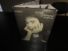 The Neil Diamond Songbook 375 Pages 1962-1982 Song Hardcover Book 74 Songs / EX