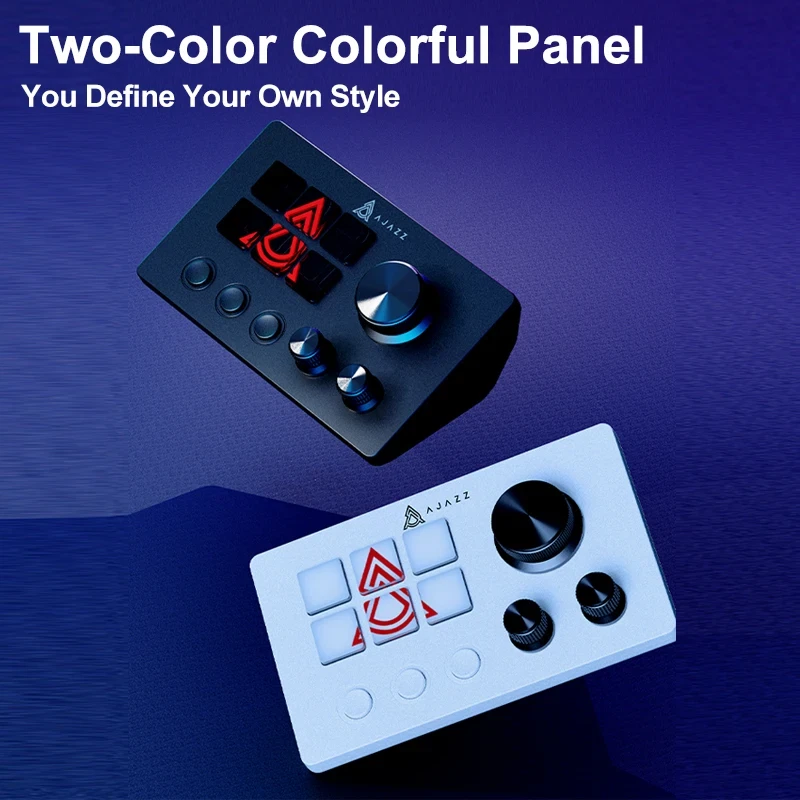 Ajazz AKP03E Programmable Macro Keyboard Console Panel Custom Button RGB - Image 3 of 4
