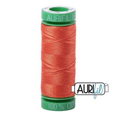 Dusty Orange 1154 | 40wt Small Spool 150M / 164Y | Aurifil