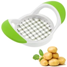Stainless Steel Potato Slicer Manual French Fry Cutter Veggie Chopper