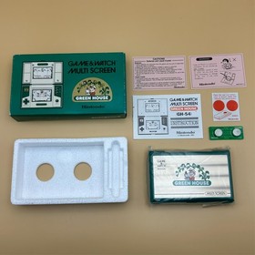 Nintendo Game & Watch GREEN HOUSE GH-54 1982 NEW
