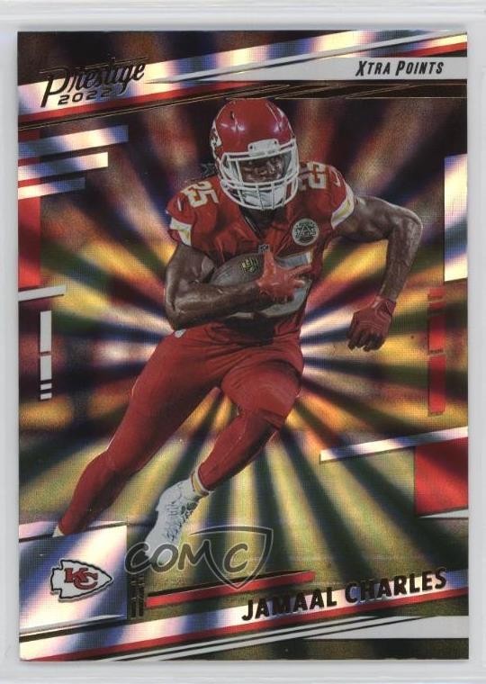 2022 Panini Prestige Xtra Points Sunburst Jamaal Charles #150 1fa0