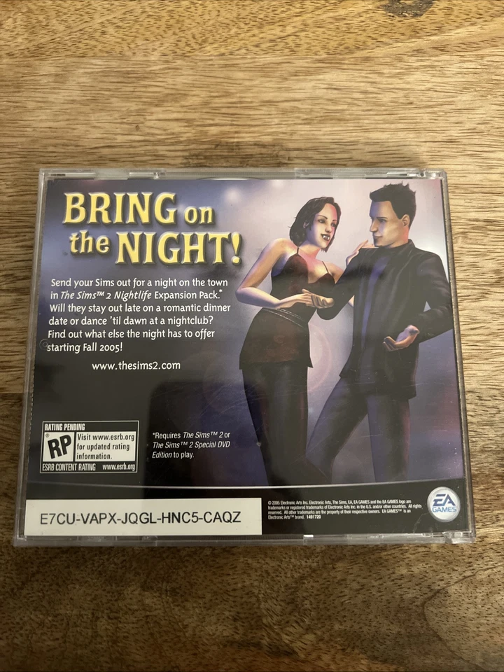 The Sims 2 University Expansion Pack Video Game Pc Cd-ROM T-Teen EA Games - Image 2 of 4