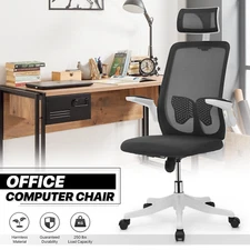 Breathable Mesh Conference Desk Chair Home Office Computer Task Seat w/Headrest