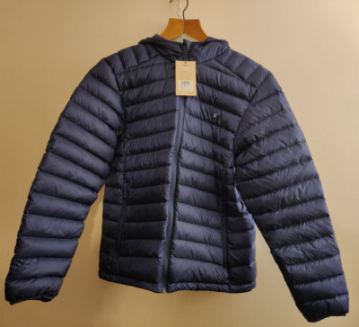 HI GEAR Mens Packlite Alpinist Jacket Duck Down Navy Size M UK