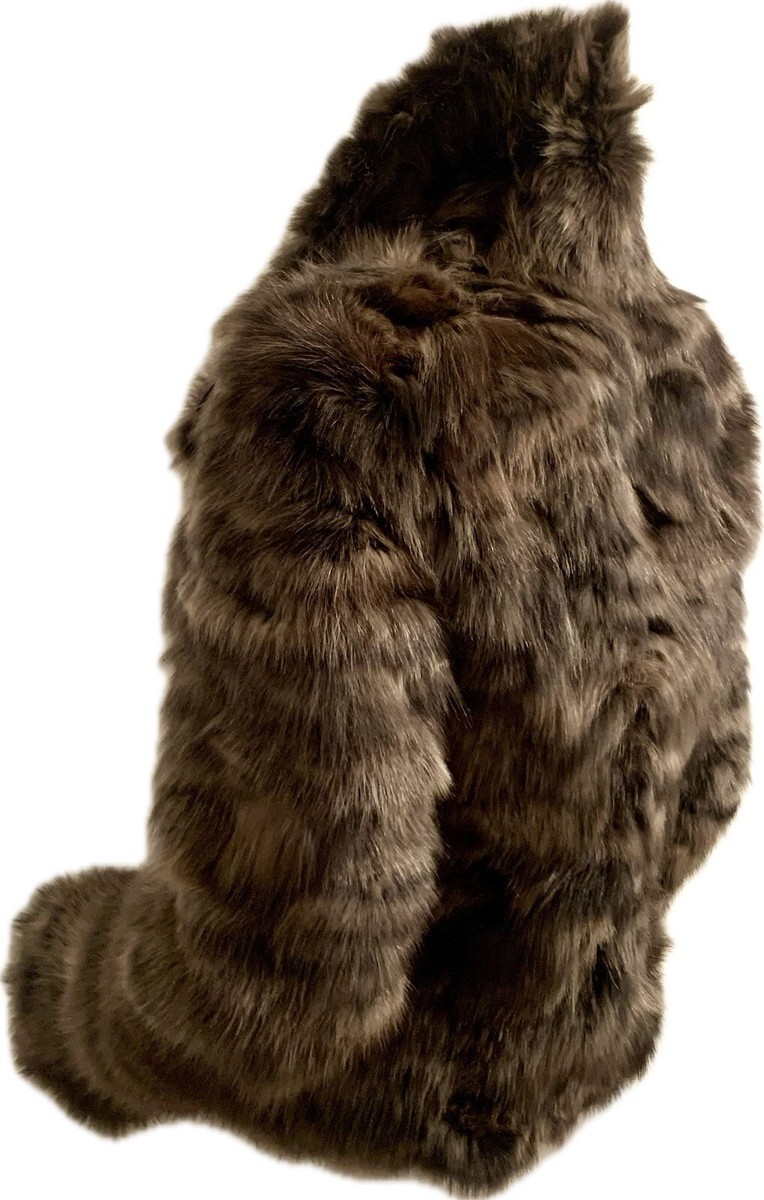 FENDI By KARL LAGERFELD F/W 2004 Mink Jacket Fur Coat Rare Size 40