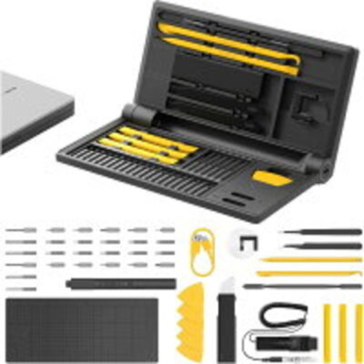 HOTO Electric Precision Screwdriver Kit 48 Bits Cordless USB-C Repair Tool