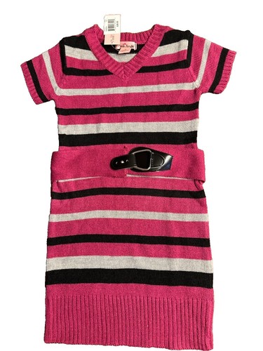 HER LIP TO Catalina Back Ribbon Dress S pink Ext+++ | eBay