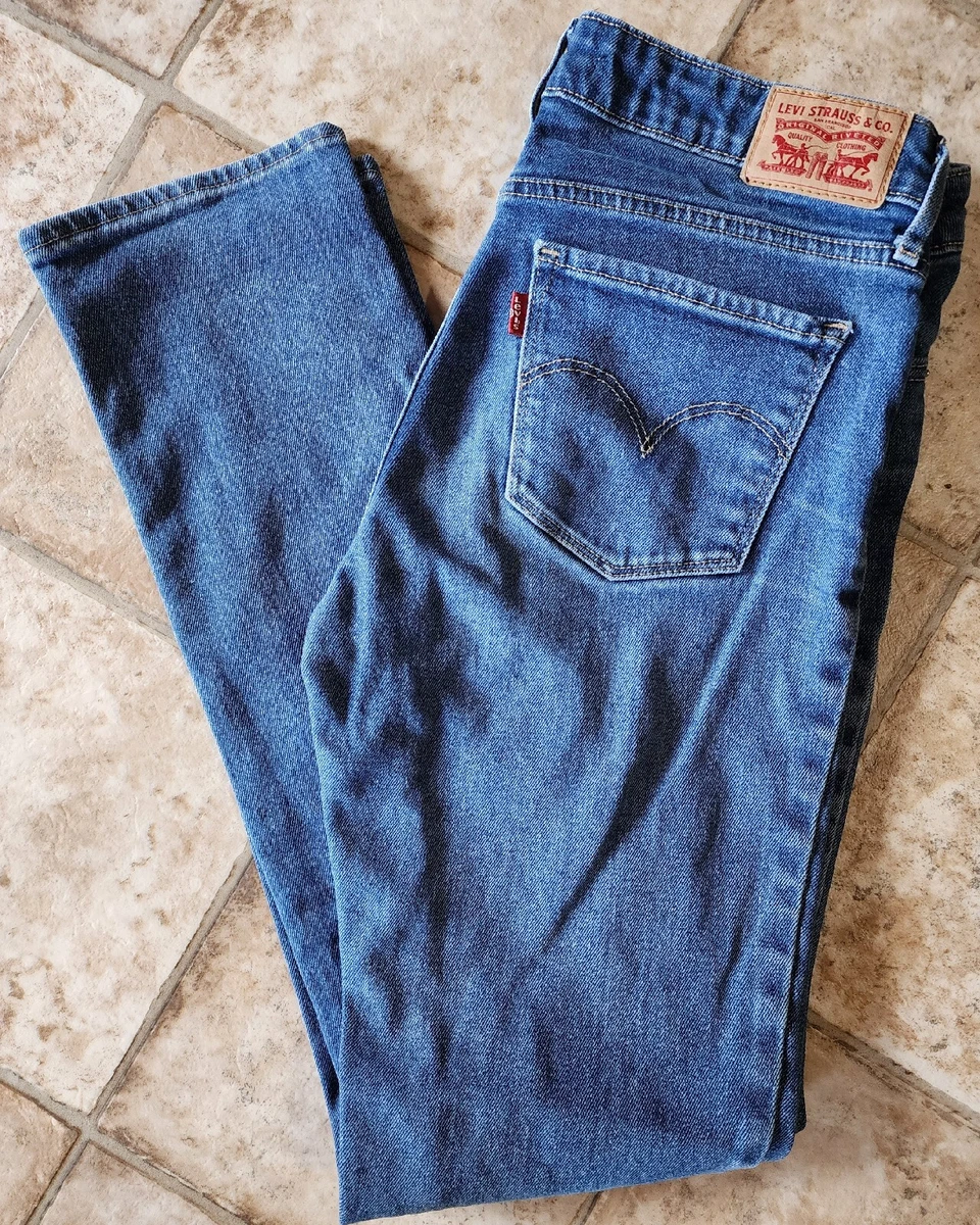 Levi s Womens Jeans 712 Slim Size 29 Denim 9.5