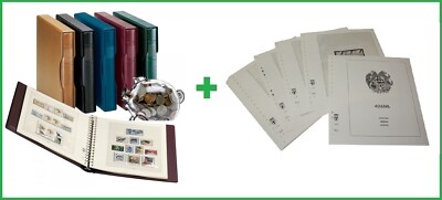 Lindner 255-1124V Pre-Printed Album Armenia 1992 - 2002