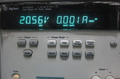 Agilent Keysight E3648A 100W Dual Output Power Supply Two 8V Agilent Keysight E3648A 100W Dual Output Power Supply Two 8V