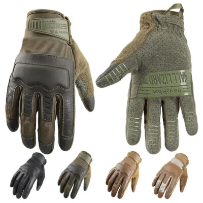 Taktische Handschuhe Herren verschleißfest, Touchscreen für Klettern und Wandern - Bild 1 von 4