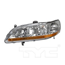 Headlight Assembly Left Tyc For 2001-2002 Honda Accord